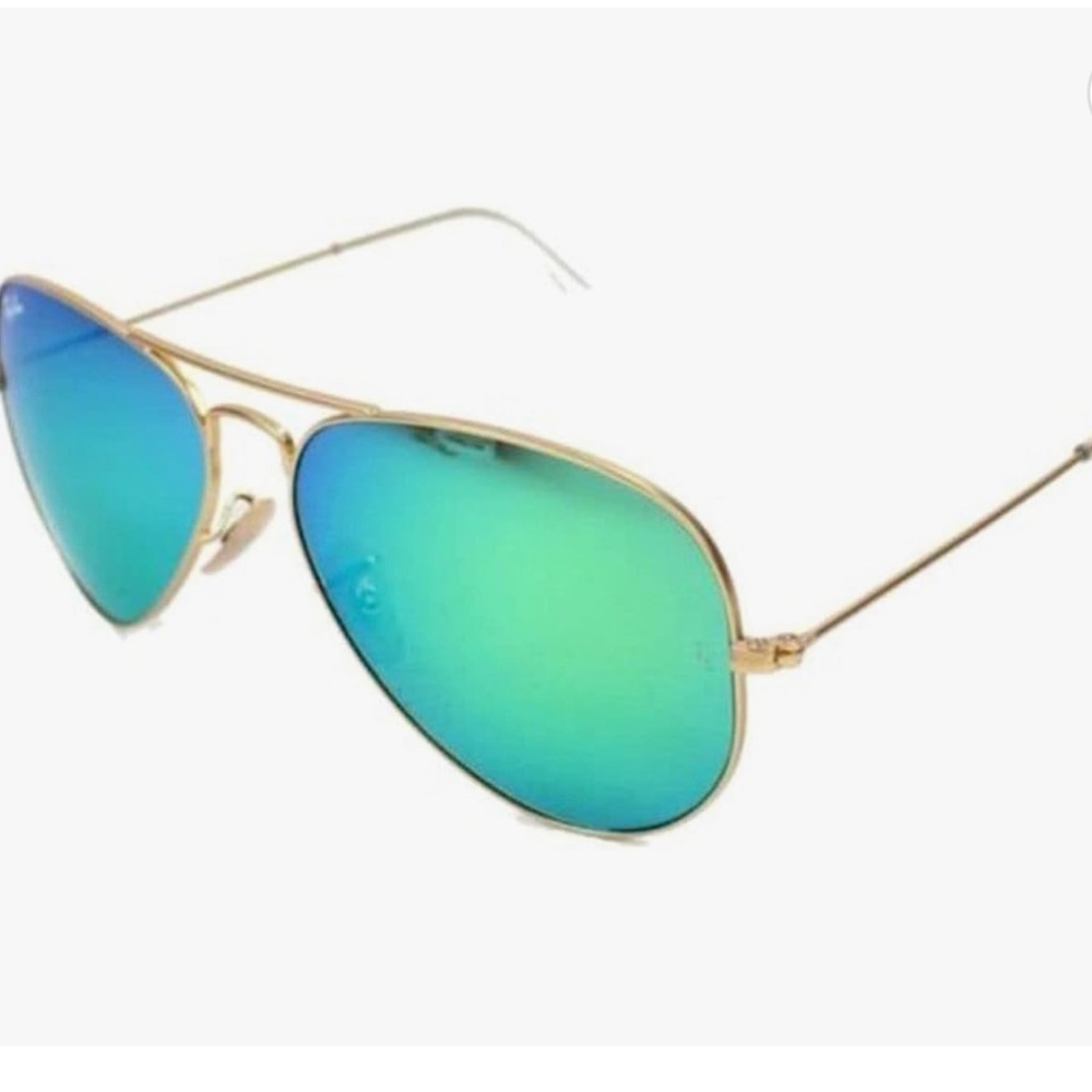 Ray Ban RB3025 112/19 58mm Blue Green Mirror Aviator Sunglasses